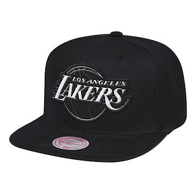 Women's Mitchell & Ness Black/White Los Angeles Lakers Hardwood