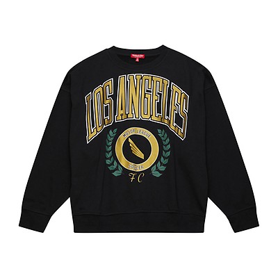 Mitchell & Ness LA Galaxy Black Papel Picado Long Sleeve T-Shirt