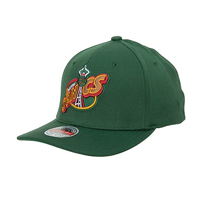 Mitchell & Ness Seattle Supersonics Sonics New Green Era Snapback Hat Cap