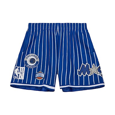 Mitchell & Ness Los Angeles Dodgers Playoff Win Shorts in Blue for Men