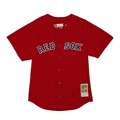 Men's Mitchell & Ness Boston Red Sox MLB Jim Rice 1989 Authentic Pullover  Baseball Jersey