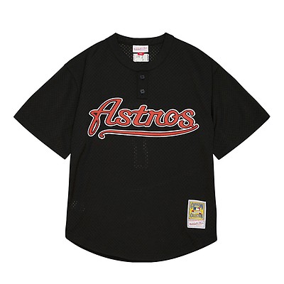 Mitchell & Ness Authentic Lance Berkman Houston Astros 2002 BP Jersey