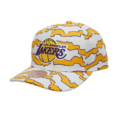 shorts New Era Team C Wtr Print NBA Los Angeles Lakers - Black - men´s 