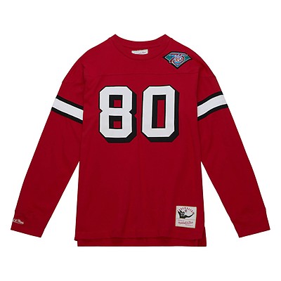 Mitchell & Ness San Francisco 49ers Special Script Mesh V-neck Top in Red  for Men