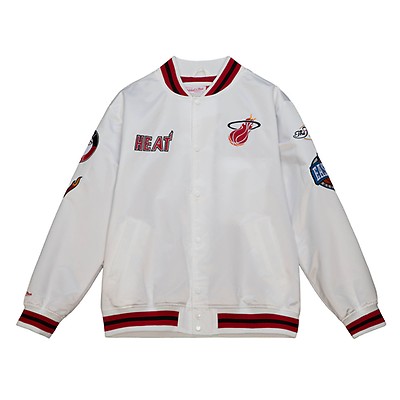 Exploded Logo Warm Up Jacket Miami Heat