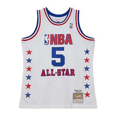 Men's Mitchell & Ness Dirk Nowitzki Red Western Conference 2003 All Star Game Swingman Jersey