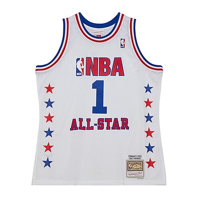 Mitchell and Ness Swingman Larry Bird All Star East NBA 1985 Jersey, White / S