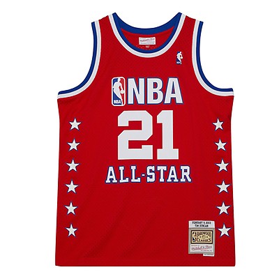 Mitchell & Ness David Robinson Western Conference Red Hardwood Classics 1991 NBA All-Star Game Swingman Jersey Size: Large