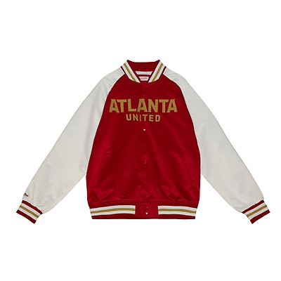  Atlanta Varsity Style Red Text with White Outline