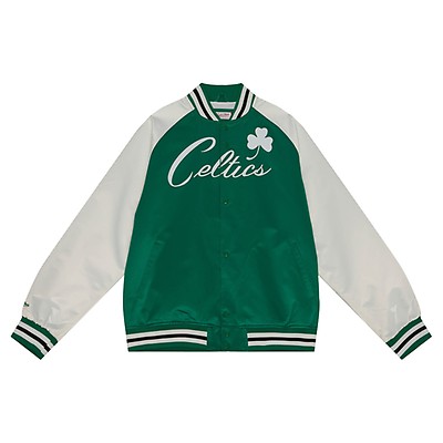 Exploded Logo Warm Up Jacket Boston Celtics - Shop Mitchell & Ness