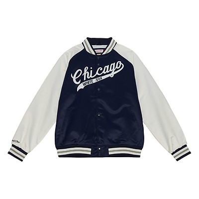 Mitchell & Ness Chicago White Sox Exploded Logo Warm Up Full-zip