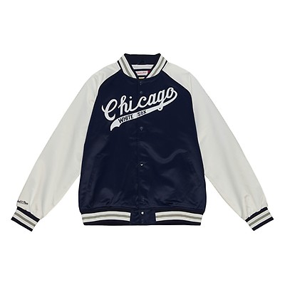 Mitchell and Ness LA Dodgers Mitchell & Ness Sideline Pullover Satin Jacket