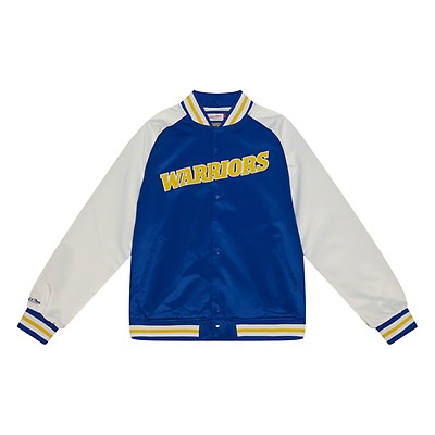 Golden state warriors white and hot sale gold jacket