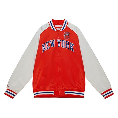 Mitchell & Ness Knicks Big & Tall Gold Satin Jacket