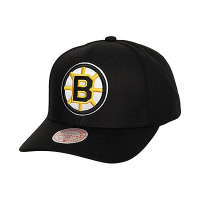 Mitchell & Ness Boston Bruins Vintage Off-White Snapback Hat