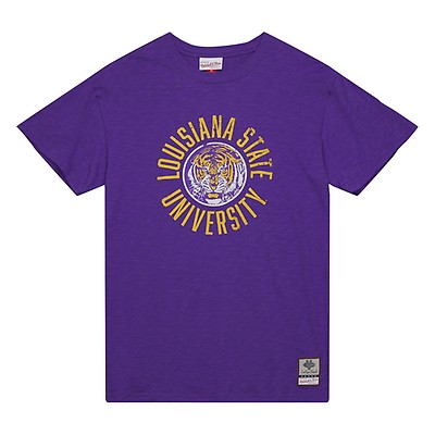 Mitchell & Ness x NBA Jumbotron 2.0 White, Yellow & Purple T-Shirt