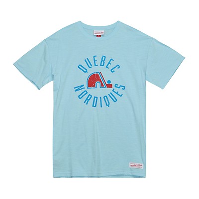 Houston Oilers Mitchell & Ness Slub Knit Long Sleeve T-Shirt - Light Blue