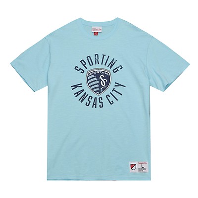 Mitchell & Ness Navy Sporting Kansas City Serape T-shirt in Blue for Men