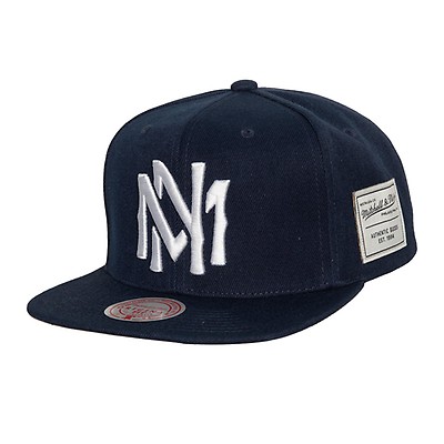 Dallas Cowboys Hat - Navy Diamond Logo Pro Crown Snapback - Mitchell & Ness