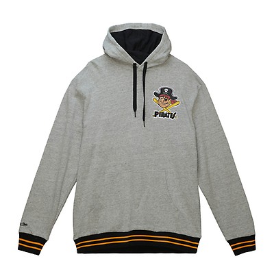 Pittsburgh Pirates Roberto Clemente Mitchell & Ness Legends Collection  Player Grey Hoodie