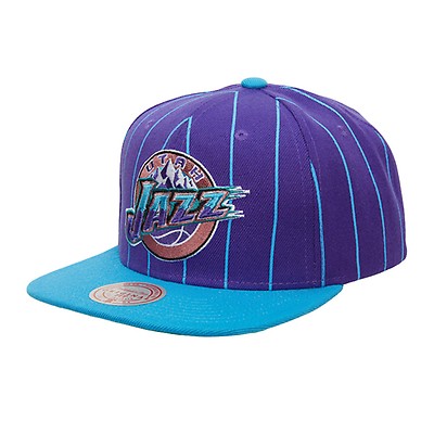 Men's Mitchell & Ness White/Purple Utah Jazz Hardwood Classics 50th  Anniversary Snapback Hat