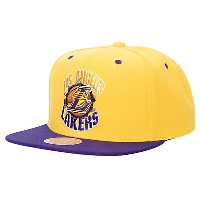 Los Angeles Lakers NBA Retro Pinstripe Snapback Hat