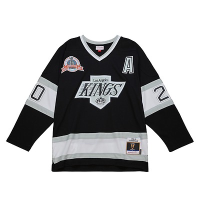 NHL Los Angeles Kings Iced Out Slub Black Long Sleeve Hoodie Shirt
