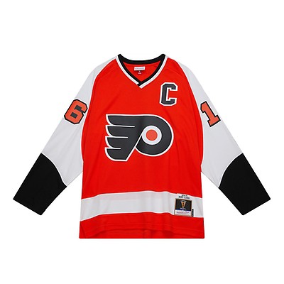 Eric Lindros Signed 1996-97 Mitchell & Ness Flyers Jersey