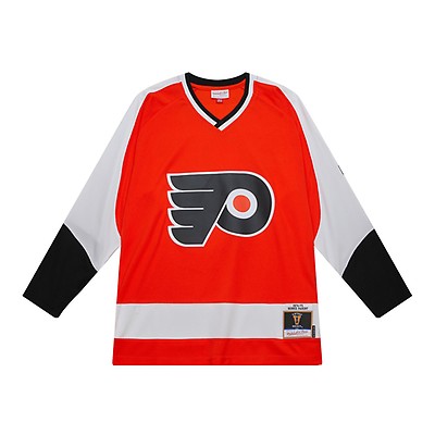 Philadelphia Flyers No16 Bobby Clarke Orange Home USA Flag Jersey