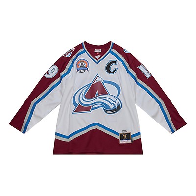 Blue Line Peter Forsberg Colorado Avalanche Dark 1995 Jersey