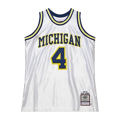 ArtDeceaux Vintage Jalen Rose Michigan 90s Throwback Classic Retro Fall Basketball Jersey