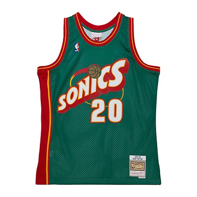 Mitchell & Ness Swingman Jersey Seattle SuperSonics 1995-96 Shawn Kemp