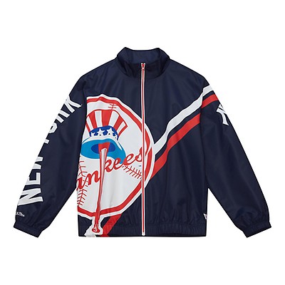 New York Mets Mitchell & Ness Undeniable Full-Zip Hoodie Windbreaker Jacket  - Royal