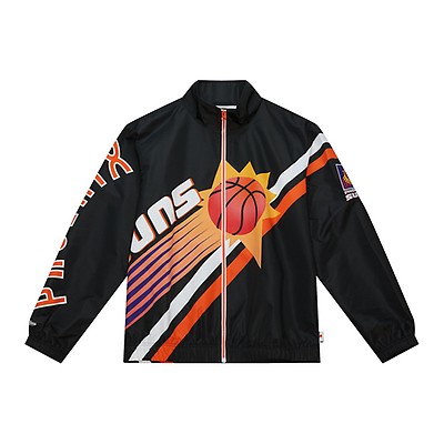 Jackets and Coats Mitchell & Ness Phoenix Suns Lightweight Satin Jacket  Black