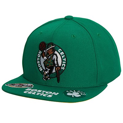 Mitchell & Ness Boston Celtics Pro Crown Snapback Off White/Green