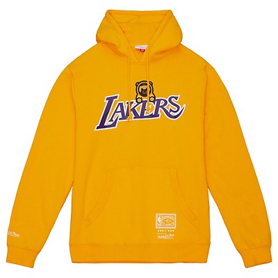 Mitchell & Ness Cream Hoodie Los Angeles Lakers