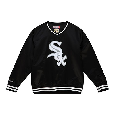 Men's Mitchell & Ness Black Chicago White Sox Undeniable Full-Zip Hoodie Windbreaker Jacket Size: Extra Large