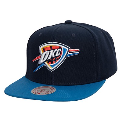 Oklahoma City Thunder Mitchell & Ness Retro Snapback Cap Hat XL