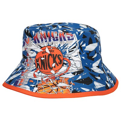 Mitchell & Ness Memphis Grizzlies Bucket Hat - Off White White / Small/Medium