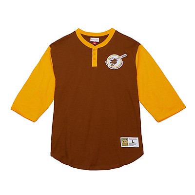 Men's San Diego Padres Tony Gwynn Mitchell & Ness Orange Cooperstown  Collection Mesh Batting Practice Jersey