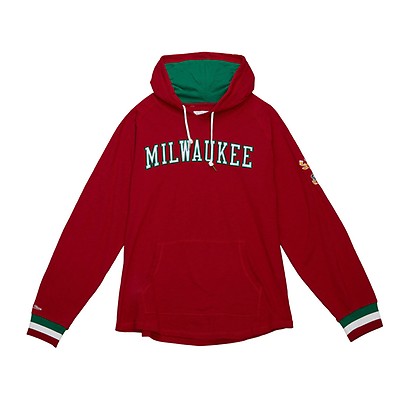 Mitchell & Ness Milwaukee Bucks Team First Satin Sweatshirt