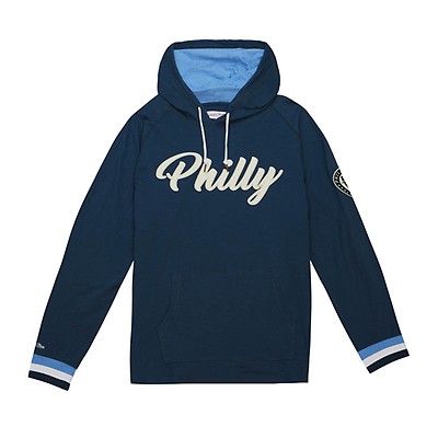 Philadelphia Phillies Mitchell & Ness Legendary Slub Long-Sleeve Hoodie