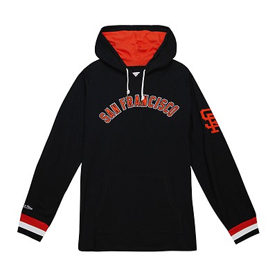 Mitchell & Ness San Francisco Giants Sideline Pullover Satin Jacket XL