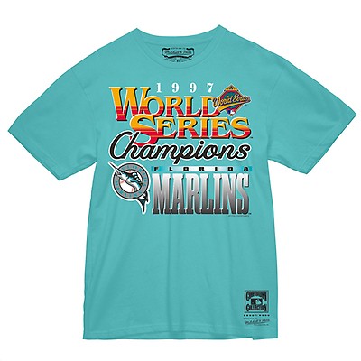 Men's Florida Marlins Andre Dawson Mitchell & Ness Teal Cooperstown  Collection Mesh Batting Practice Button-Up Jersey