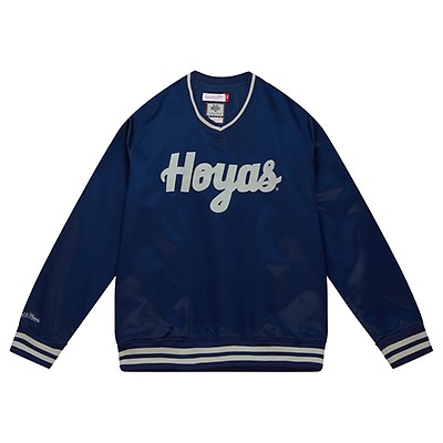 Mens MITCHELL & NESS Assorted Georgetown Hoyas NCAA Double Clutch Lightweight  Satin Jacket Outerwear