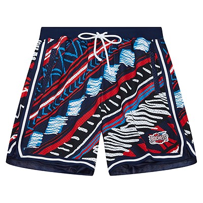 Rockets mitchell and ness hot sale shorts