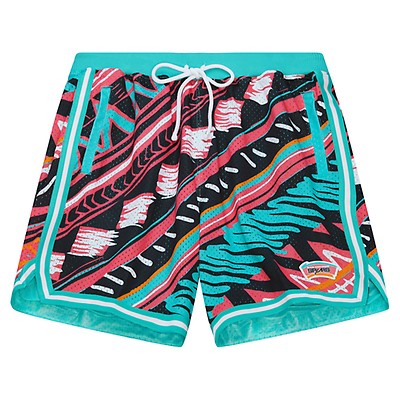 Mitchell & Ness Vancouver Grizzlies Teal Swingman Shorts - Gameday Detroit