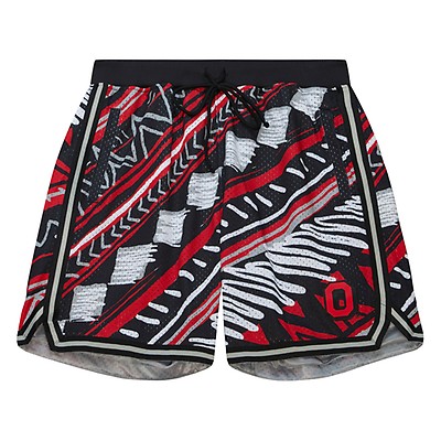 Mitchell & Ness x MLB Paint Brush Mesh Dodgers Shorts - White