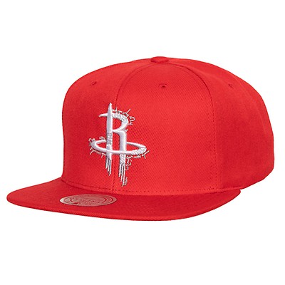 Mitchell & Ness NBA Rockets Cut Away Snapback - Eight One