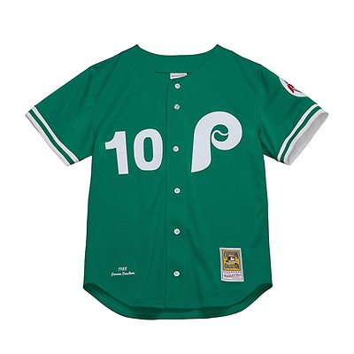 Men's Mitchell & Ness Mike Schmidt Green Philadelphia Phillies Cooperstown Collection Authentic Jersey